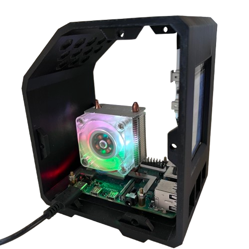 Boîtier électronique imprimé en 3D pour carte Raspberry Pi